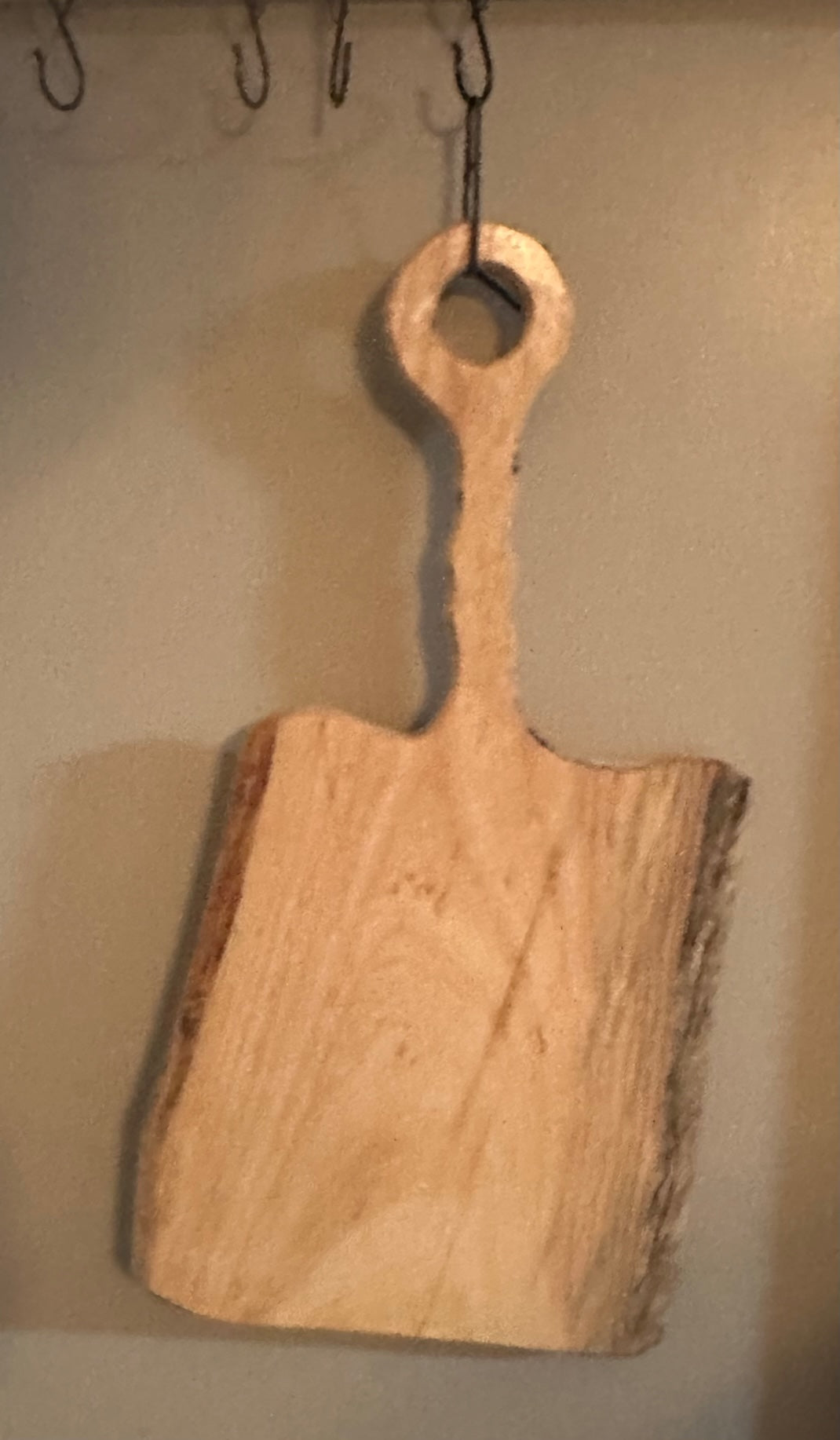 Oak Cutting Board Straight Handle
